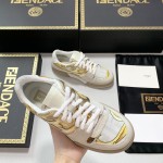 Fendi Versace collaborates on the new match capsule sneakers, casual sneakers for couples