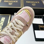 Fendi Versace collaborates on the new match capsule sneakers, casual sneakers for couples