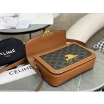 CELINE Medium Triumphal Arch Old Flower Tofu Bun 〰️ Model: 191242