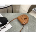 CELINE Mini Embossed Saddle Bag Model: 10J303