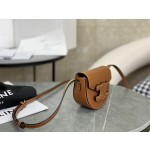 CELINE Mini Embossed Saddle Bag Model: 10J303