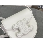 CELINE Mini Embossed Saddle Bag Model: 10J303