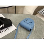 CELINE Mini Embossed Saddle Bag Model: 10J303