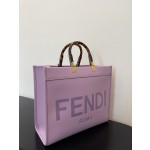FENDI small purple new size shine tote special package "sunshine bag"