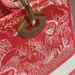 LADY DIOR new tiger embroidery fluorescent series