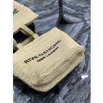 SAINT LAURENT Lafite woven tote model number: 688864