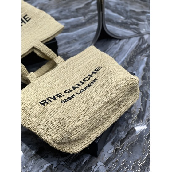 SAINT LAURENT Lafite woven tote model number: 688864