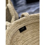 SAINT LAURENT Lafite woven tote model number: 688864
