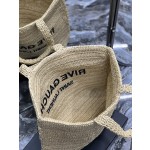 SAINT LAURENT Lafite woven tote model number: 688864