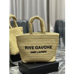 SAINT LAURENT Lafite woven tote model number: 688864
