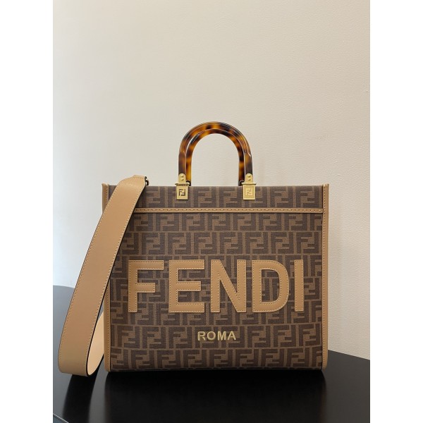 FENDI small  new size shine tote tote bag "sunshine bag"