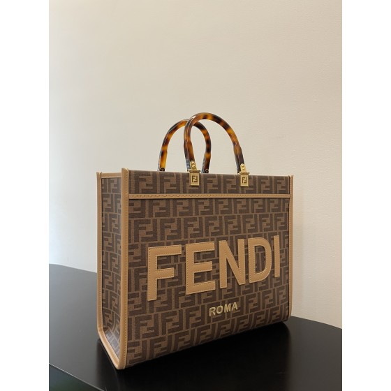 FENDI small  new size shine tote tote bag "sunshine bag"