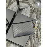SAINT LAURENT Gaby Quilted Envelope Style Handbag Model Number: 685596