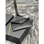 SAINT LAURENT Gaby Quilted Envelope Style Handbag Model Number: 685596