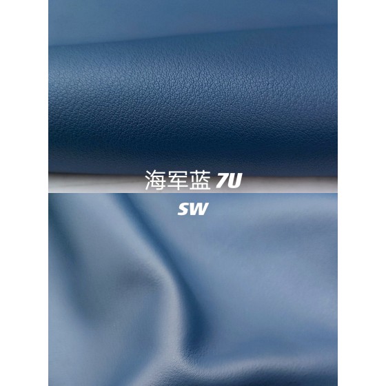 Hermes makes exclusive leather plain leather Swift leather: blue line