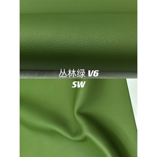 Hermes makes exclusive leather plain leather Swift leather: Green