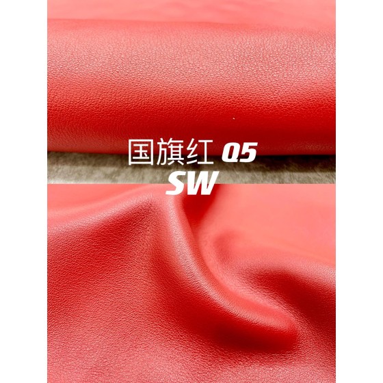 Hermes makes exclusive leather plain leather Swift leather: red line