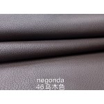 Hermes makes exclusive leather Negonda garden foreskin: Brown