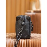 Louis Vuitton 𝐌𝐢𝐧𝐢 𝐒𝐨𝐟𝐭 𝐓𝐫𝐮𝐧𝐤 M44735 upgrade version—resin buckle hardware