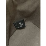 FENDI straw small bucket