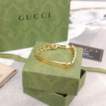 Gucci Gold Skeleton Bracelet Couple Bracelet