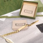 Gucci Gold Skeleton Bracelet Couple Bracelet