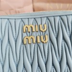 MIU MIU 5BP045 New Double Zip Camera Bag Handbag