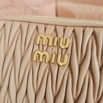 MIU MIU 5BP045 New Double Zip Camera Bag Handbag