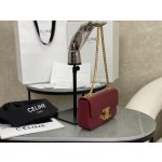 CELINE 𝑻𝒓𝒊𝒐𝒎𝒑𝒉𝒆 Chain Underarm Bag Model: 197993