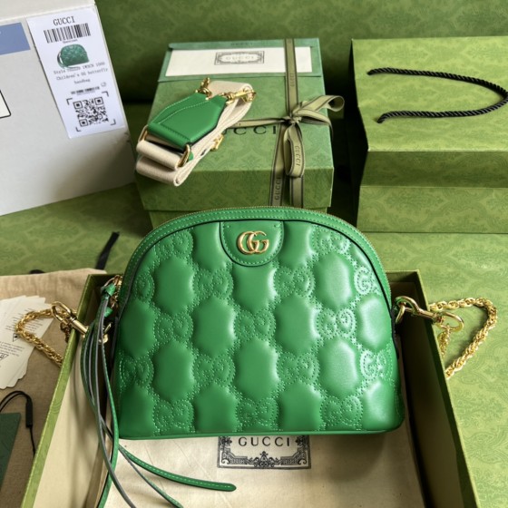 GUCCI matelasse leather shoulder bag model: 702229