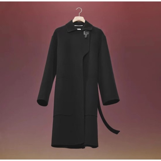 Hermes Cashmere Coat Q27 (Consult customer service to confirm size before placing an order for a customized version)
