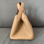 picotin18 22 silver buckle biscuit color