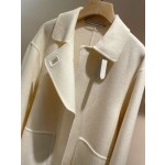 Hermes Cashmere Coat Q12 (Please consult customer service to confirm the size before placing an order for a customized version)