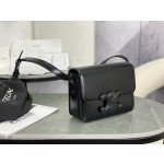 CELINE Embossed Small Black 𝗯𝗼𝘅 Model: 199223