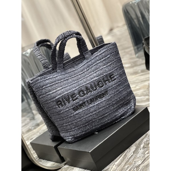 SAINT LAURENT Lafite woven tote model number: 688864