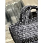 SAINT LAURENT Lafite woven tote model number: 688864