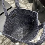 SAINT LAURENT Lafite woven tote model number: 688864