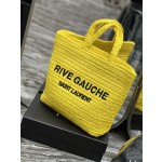 SAINT LAURENT Lafite woven tote model number: 688864