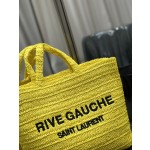 SAINT LAURENT Lafite woven tote model number: 688864