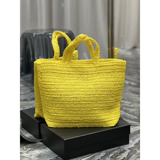 SAINT LAURENT Lafite woven tote model number: 688864
