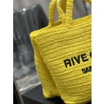 SAINT LAURENT Lafite woven tote model number: 688864