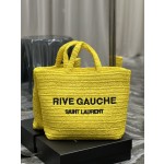 SAINT LAURENT Lafite woven tote model number: 688864