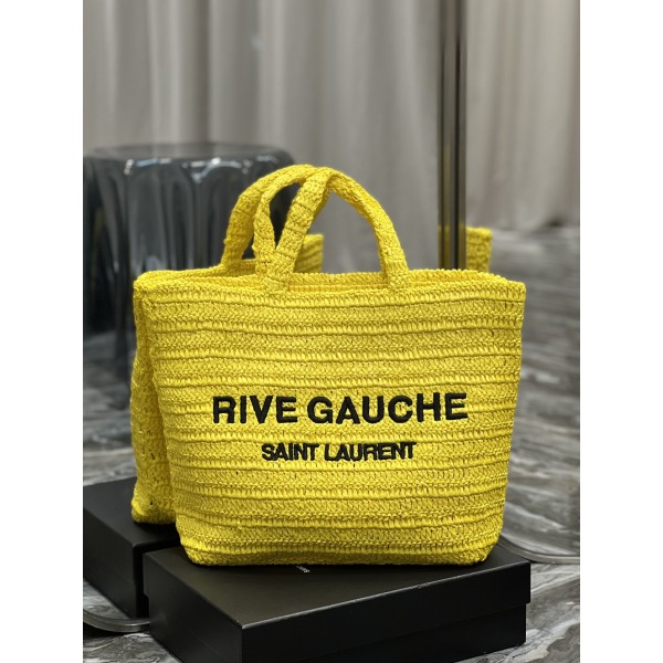 SAINT LAURENT Lafite woven tote model number: 688864