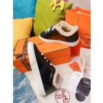 Hermes Couple Style Fury Kelly Button Casual Shoes