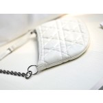 Dior Mini Tulip Bag White