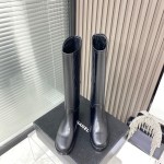 CHANEL Side Diamond Knight Boots