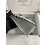 Kelly danse II 22cm evercolor calfskin chalice blue silver buckle