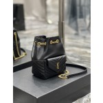 SAINT LAURENT V-shaped Quilted Mini Bucket Bag Model: 631052