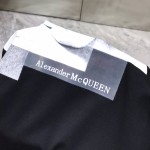 McQueen Round Neck Short Sleeve T-shirt