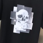 McQueen Round Neck Short Sleeve T-shirt